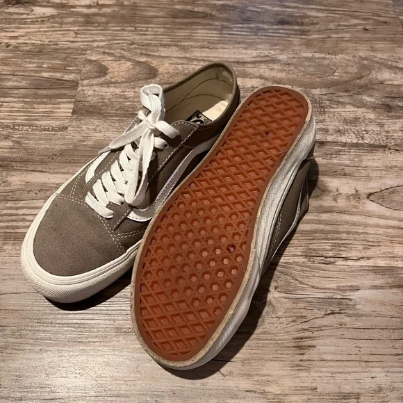 Vans Gray Suede Sneakers - Picture 2 of 3